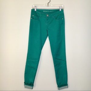 NWT Peacock Green Pants